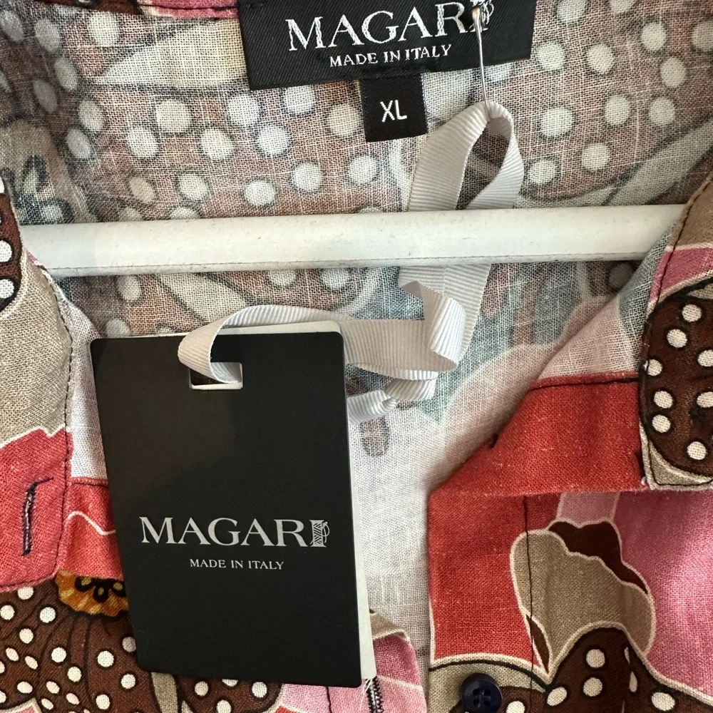 NWOT Magari (Made in Italy)  Floral Sleeveless Dress - multi colored - Picture 6 of 10